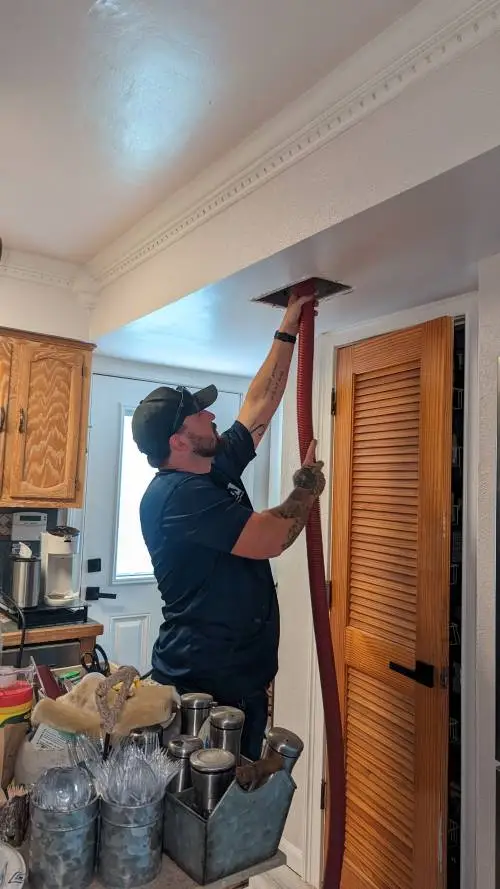 duct cleaning performed by trained and certified professionals